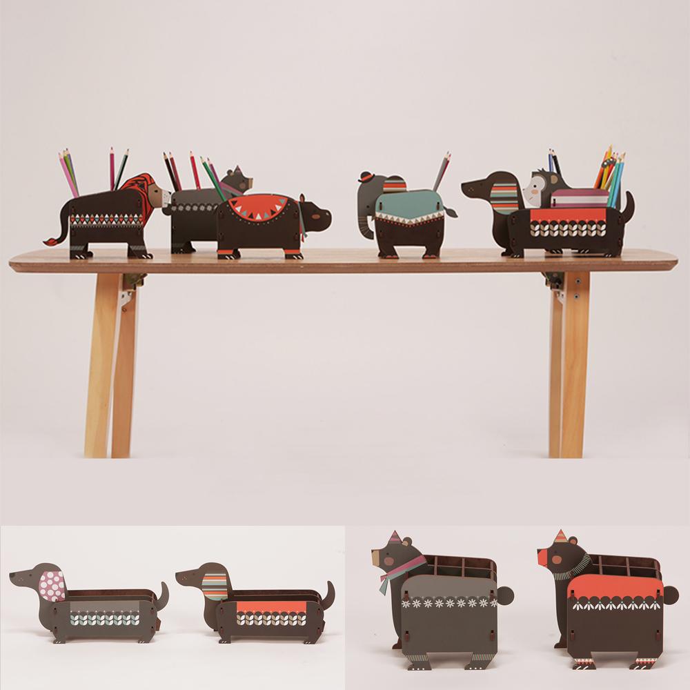 Zoo Box Pencil Makeup Brush Pen Holder Stationery